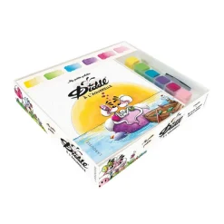 Ma petite palette Diddl à l'aquarelle