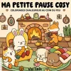 Ma petite pause cosy - Vivi Tinta - Coloriages chaleureux au coin du feu - Cosy colo