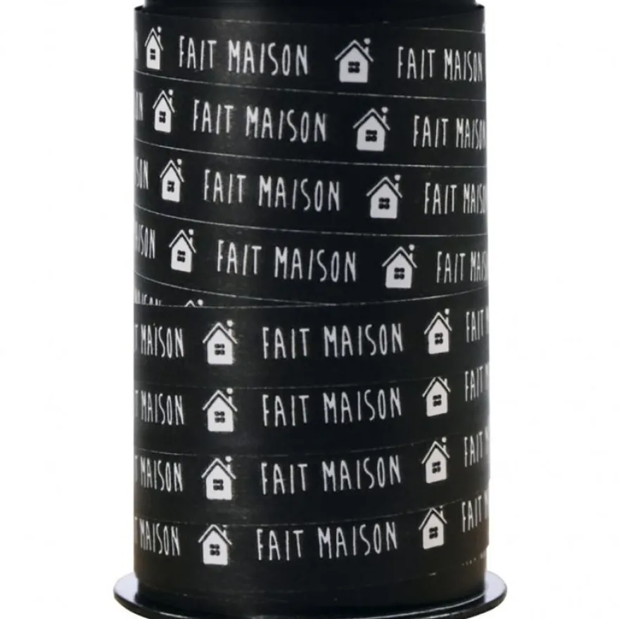 Maildor - Bolduc - ruban d'emballage 10 mm x 10 m - fait maison