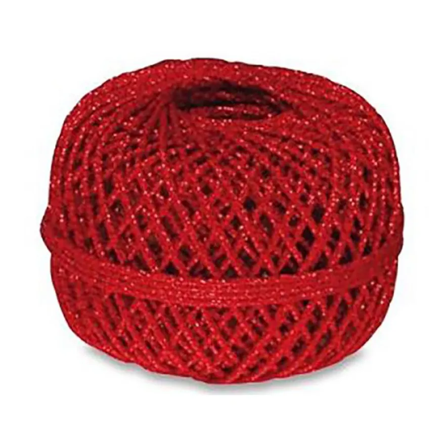 Maildor - Ficelle (pelote de fil) 20 m - rouge métallisé