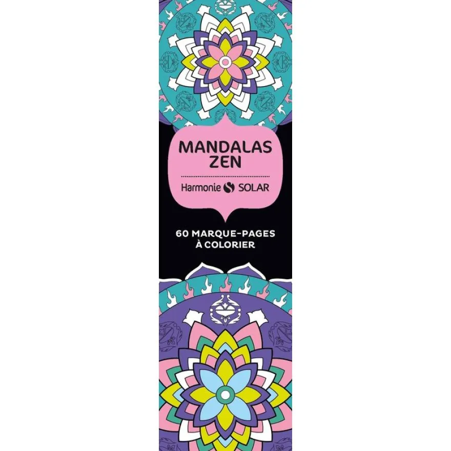 MANDALAS ZEN - 60 MARQUE-PAGES A COLORIER