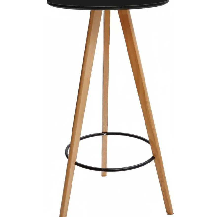 Mange debout BREAK - diam 60 cm - hauteur 110,5 cm - plateau noir