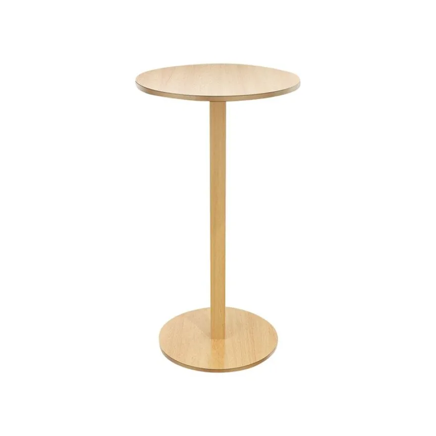 Mange debout WOODY - diamètre 60 cm - H110 cm - plateau hêtre