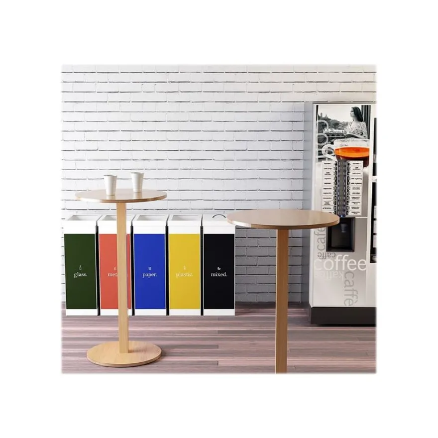 Mange debout WOODY - diamètre 60 cm - H110 cm - plateau hêtre