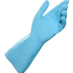 MAPA - Paire de gants latex - T7 (M) - bleu