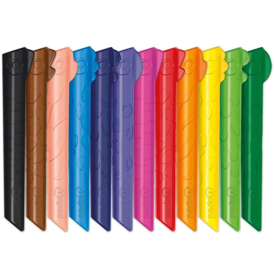 MAPED - 12 crayons de couleur COLOR'PEPS INFINITY KIDY