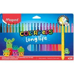 MAPED - 24 feutres LONG LIFE 2.0