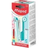 Maped - Agrafeuse Universal Metal - bleu pastel - capacité de 25 feuilles - agrafes 24/6 ou 26/6
