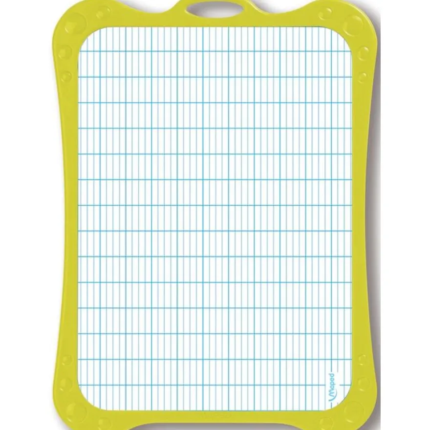 Maped - Ardoise blanche grands carreaux (seyes) - disponible dans différentes couleurs