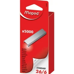 Maped - Boîte de 5000 Agrafes 26/6 - jusqu'à 20 feuilles
