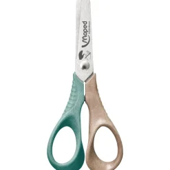 MAPED - Ciseaux VIVO GAUCHER 12 cm SMILING PLANET - en bois - coloris assortis