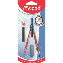 MAPED - Compas pen - mine automatique - coloris assortis