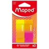 Maped - Neon - Blister de 2 gommes