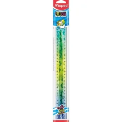 MAPED - Règle plate Twist’n Flex Animal 30 cm - sachet individuel brochable