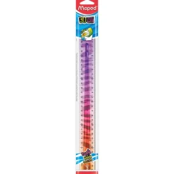 MAPED - Règle plate Twist’n Flex Animal 30 cm - sachet individuel brochable