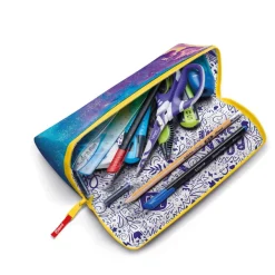Maped - Trousse à ouverture XXL Trendy - rose - réversible et personnalisable