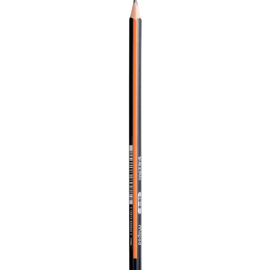 Maped Black'Peps - Crayon à papier - 2B - 2,2 mm