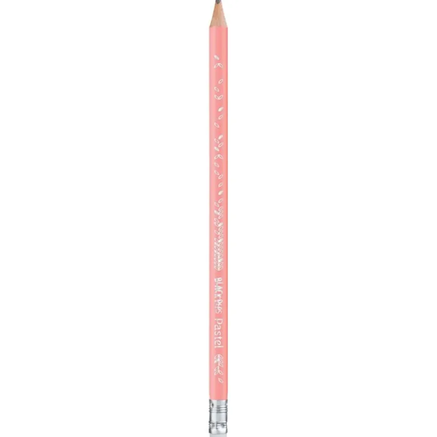 Maped Black'peps - Crayon à papier pastel HB - embout gomme - disponible dans différentes couleurs