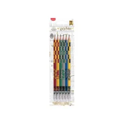 Maped Black'Peps Harry Potter - Pack de 6 Crayons à papier - HB