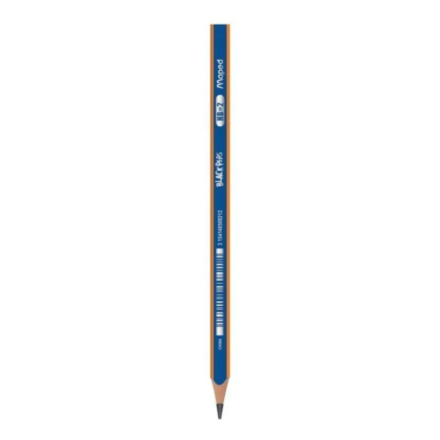 Maped Black'Peps Navy Green - Crayon à papier - HB