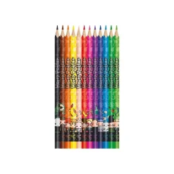 Maped Color'Peps Harry Potter - 12 Crayons de couleur - couleurs vives assorties