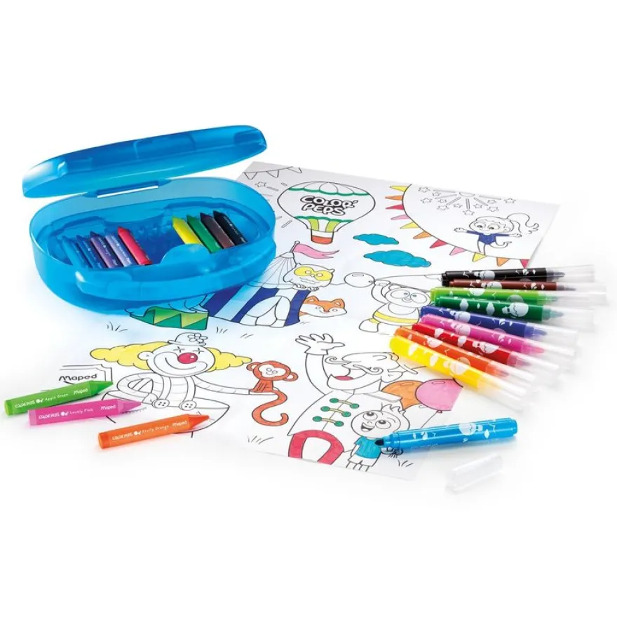 Maped Color'Peps Jumbo - Kit de coloriage 1er âge