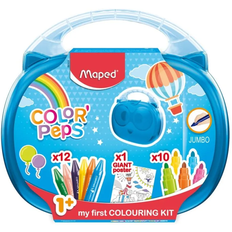 Maped Color'Peps Jumbo - Kit de coloriage 1er âge