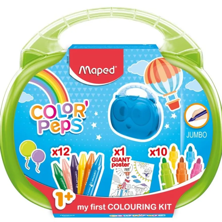 Maped Color'Peps Jumbo - Kit de coloriage 1er âge