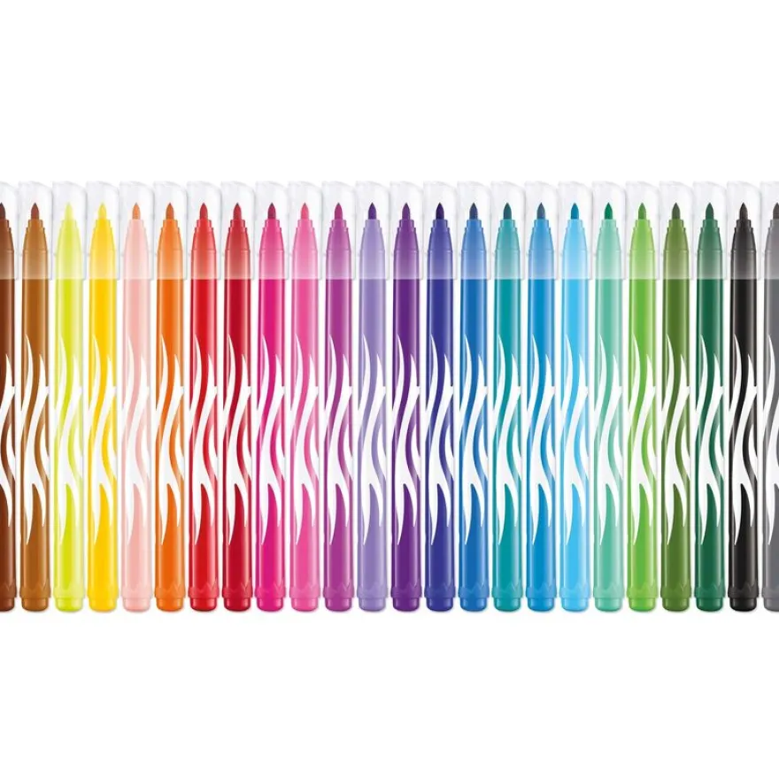 Maped Color'Peps Jungle - 24 Feutres effaçables - couleurs assorties - 2.8 mm