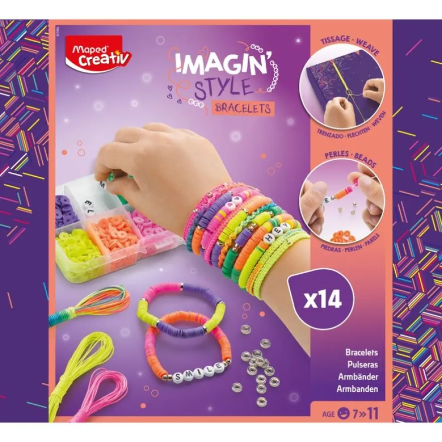 Maped Creativ - Imagin'style - Bracelets Neon