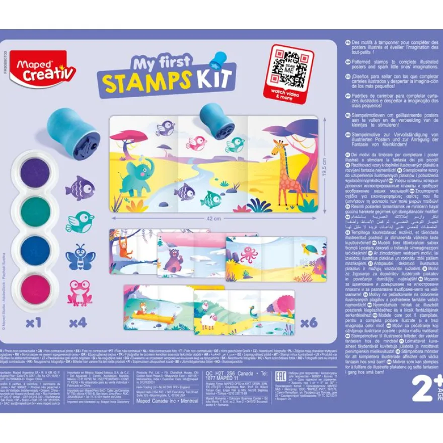 MAPED CREATIV - Mon premier kit de tampons