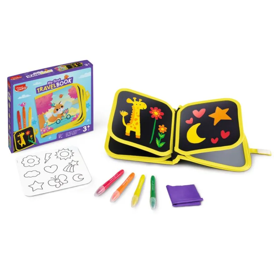 MAPED CREATIV - Mon premier livre d'activités de voyage