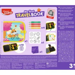 MAPED CREATIV - Mon premier livre d'activités de voyage