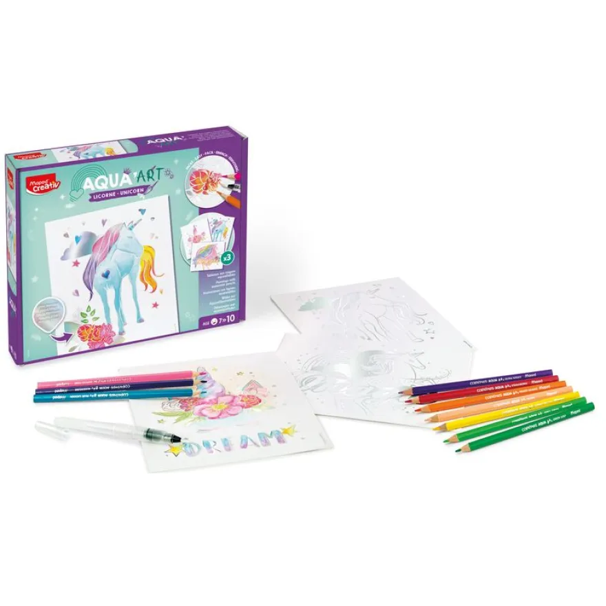 MAPED CREATIV - Peinture AQUA ART - LICORNE