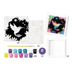 Maped Creativ - Peinture par numéro - leopard and bird
