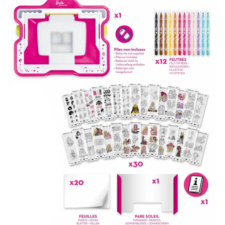 Maped Creativ Licence Barbie - Lumiboard