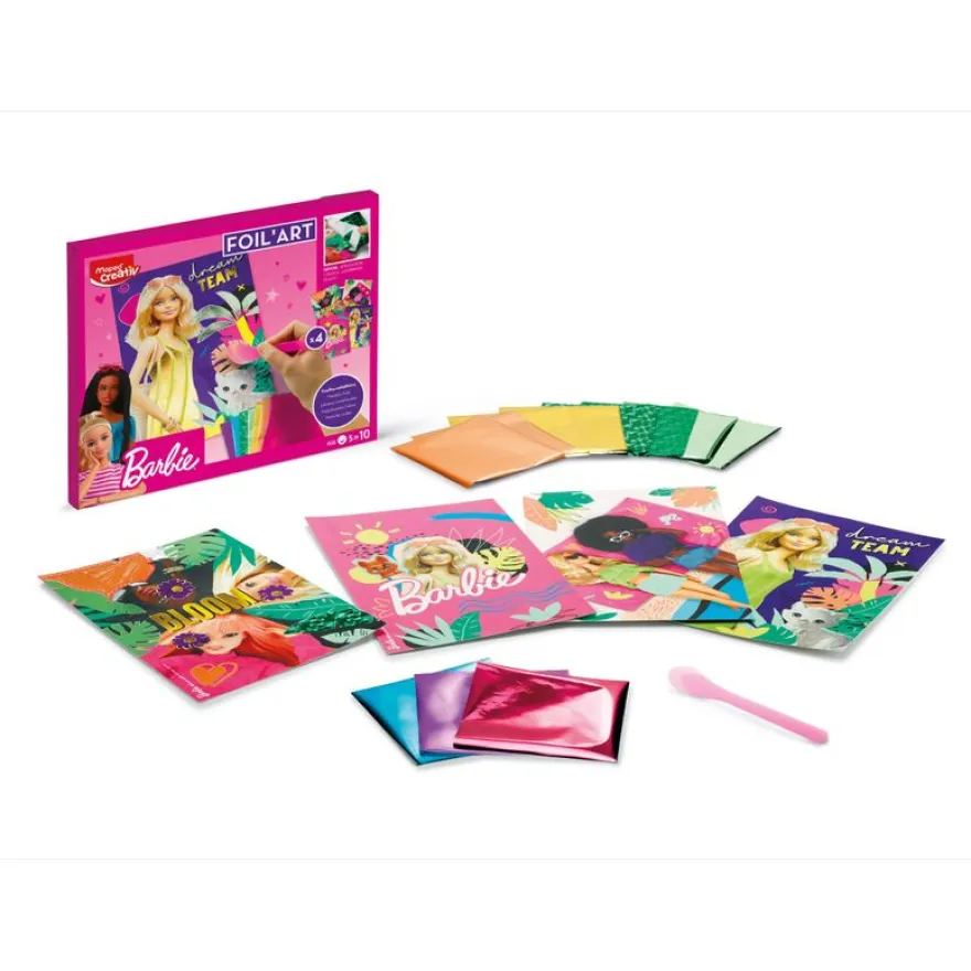 Maped Creativ Licence Barbie - Foil Art