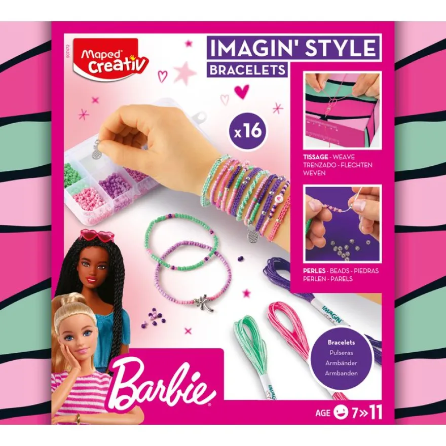 Maped Creativ Licence Barbie - Imagin'Style Bracelets