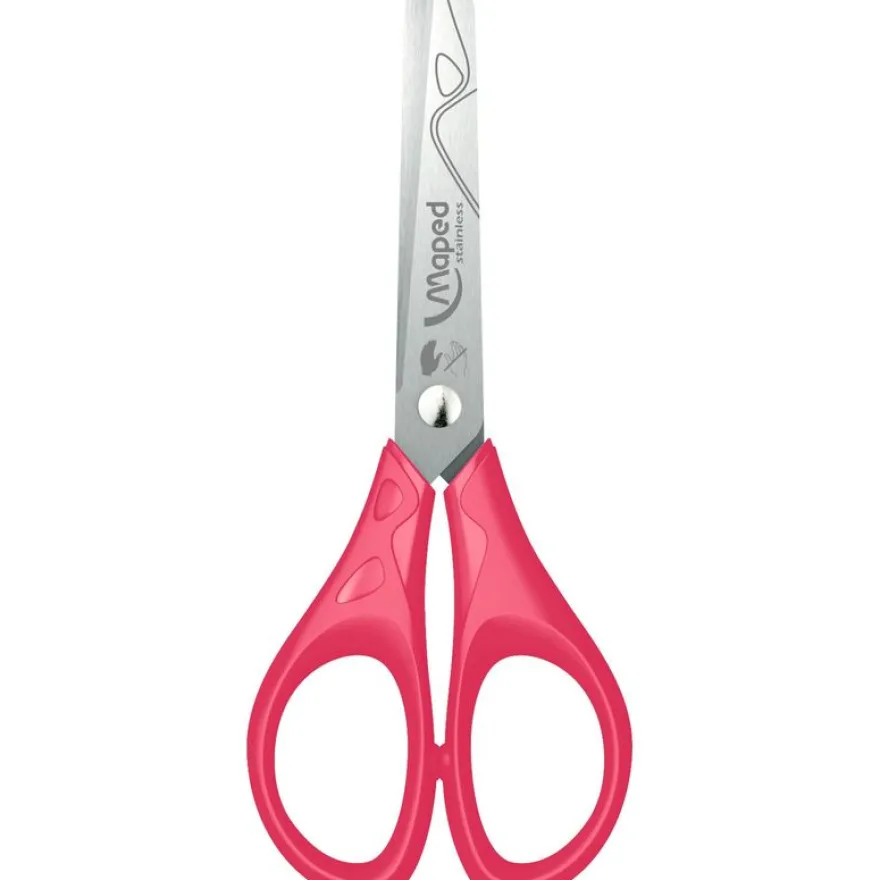 Maped Essentials - Ciseaux bouts ronds - 13 cm - pour gaucher - disponible dans différentes couleurs