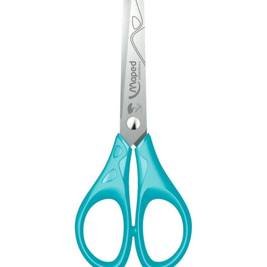 Maped Essentials - Ciseaux bouts ronds - 13 cm - pour gaucher - disponible dans différentes couleurs