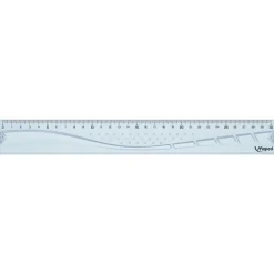 Maped Geometric - Règle 30 cm - transparente