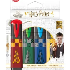 Maped Harry Potter - Pack de 4 surligneurs - couleurs assorties
