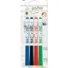 Maped Harry Potter - Pack de 4 marqueurs effaçables à sec pour ardoise blanche - couleurs assorties