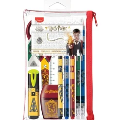 Maped Harry Potter - Trousse transparente garnie d'accessoires