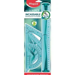 Maped Incassable - Kit de traçage flexible 4 pièces - incassable