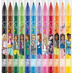 Maped Licence Barbie - 12 Feutres en pochette carton