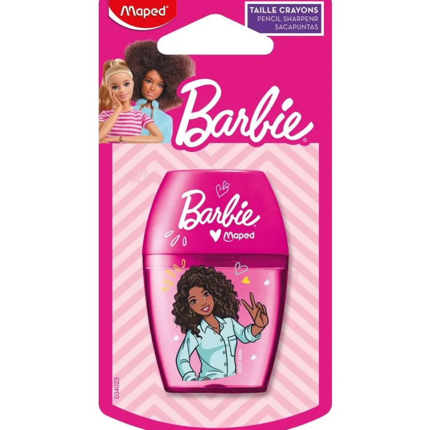 Maped Licence Barbie - Taille-crayons avec réserve - 1 trou (blister)
