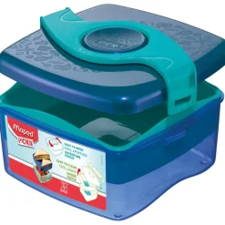 MAPED PICNIK - Boîte à déjeuner & Goûter medium ORIGINS FAMILLE - coloris Aqua