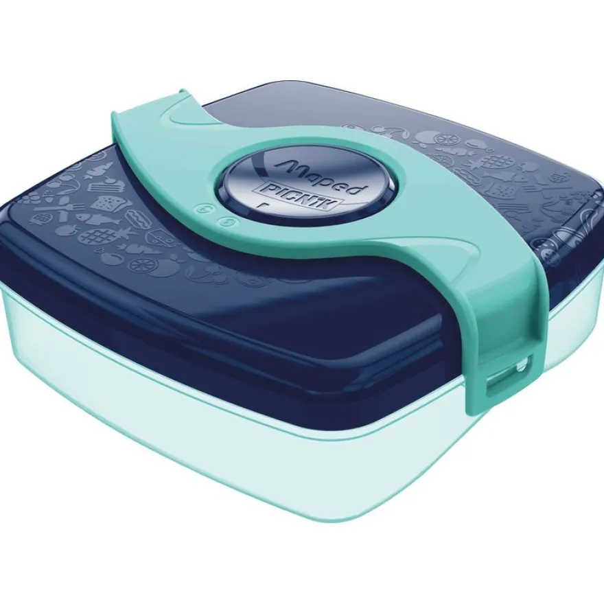 Maped Picnik Origins - Boîte à goûter - bleu vert - 520 ml