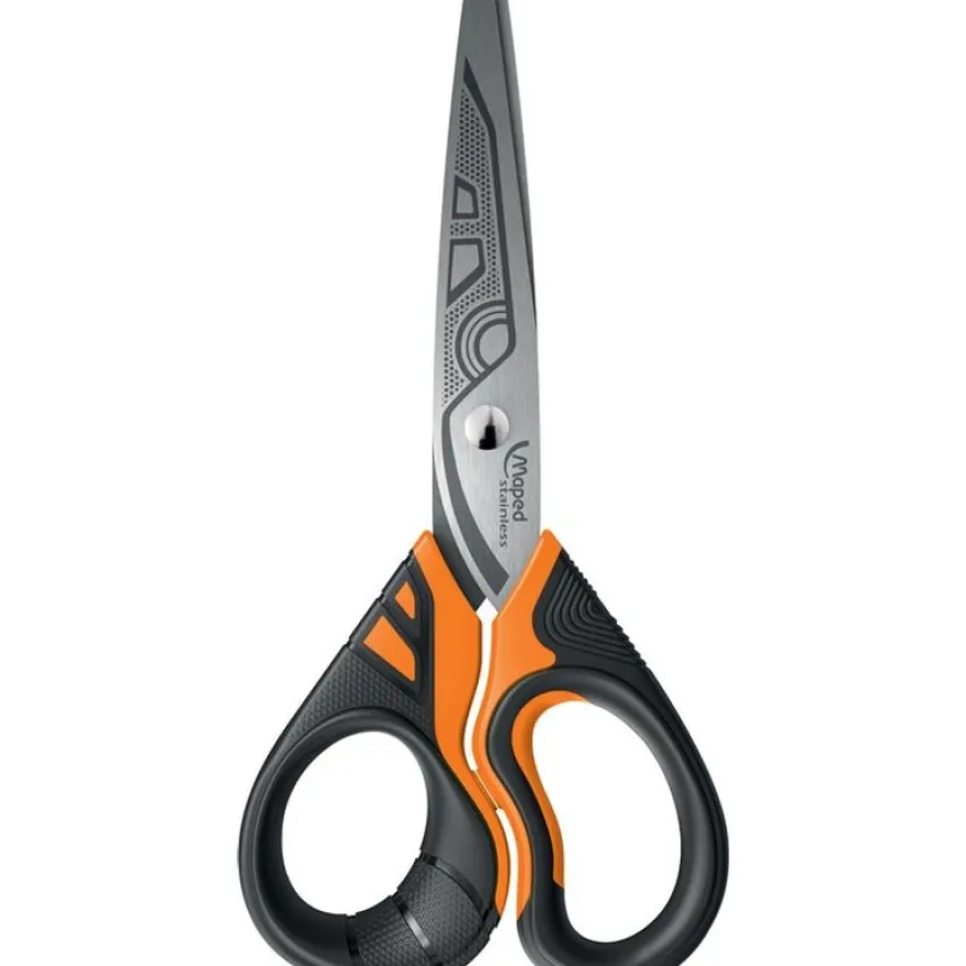 Maped Sensoft 3D Fluo - Ciseaux bouts ronds - 13 cm